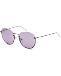 DKNY - Rimless Round-Frame Sunglasses - Lyst