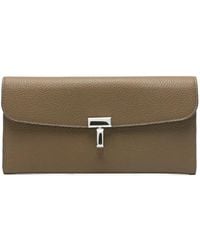 TOTEME - T-Lock Leather Wallet - Lyst