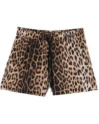 Moschino - Leopard-Print Swim Shorts - Lyst