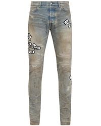 Amiri - Applique Skinny Jeans - Lyst