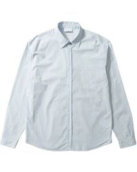 Edmmond Studios - Striped Patch-Pocket Shirt - Lyst
