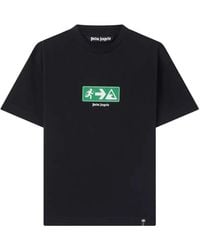 Palm Angels - Street Signals Regular T-Shirt - Lyst