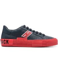 HIDE & JACK - Logo-Print Low-Top Sneakers - Lyst