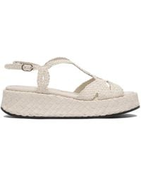 Toni Pons - 95Mm Interwoven Leather Sandals - Lyst