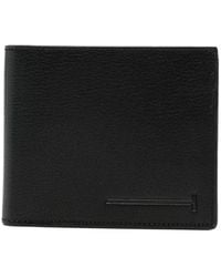Tom Ford - Supple Grain Leather Elongated T Line Classic Bifold Wallet W - Lyst