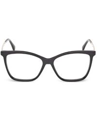 Max Mara Eyewear - Brille Mit Eckigem Gestell - Lyst