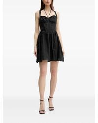 Bardot - Corset-Detail Mini Dress - Lyst