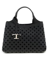 Tod's - Micro Apa Perforated-Leather Tote Bag - Lyst