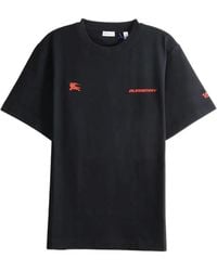 Burberry - London Map Cotton T-Shirt - Lyst