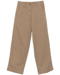 The Row - Fadry Wide-Leg Buckle-Detail Trousers - Lyst