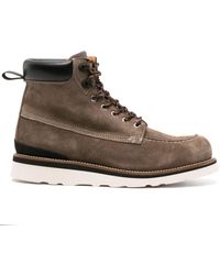 Woolrich - High Boot With Logo - Lyst