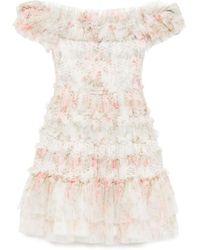 Needle & Thread - Abito Con Stampa A Fiori - Lyst