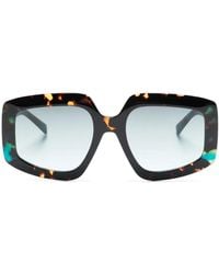 Missoni - Geometric-Frame Sunglasses - Lyst