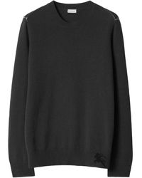 Burberry - Equestrian Knight Cashmere Jumper - Lyst