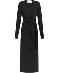 Lisa Yang - Alayne Long-Sleeve Midi Dress - Lyst