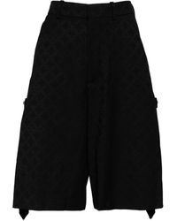 Charles Jeffrey - Logo-Appliqué Knee-Length Shorts - Lyst
