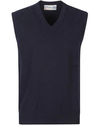 Ballantyne - V-Neck Cashmere Vest - Lyst