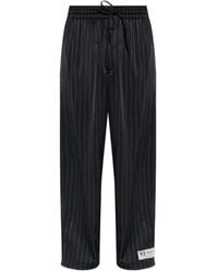 Y-3 - Pinstripe Drawstring Track Pants - Lyst