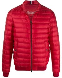 Herno - High-Neck Quilted Down Jacket - Lyst