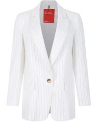 ..,merci - Pinstripe-Pattern Single-Breasted Blazer - Lyst