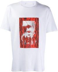Neil Barrett - Contrast Print T-Shirt - Lyst