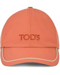 Tod's - Piping-Trim Baseball Cap - Lyst