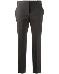 Theory - High Waist Tapered Leg Trousers - Lyst