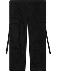 Givenchy - Pantaloni Cargo Neri - Lyst