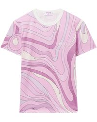 Emilio Pucci - Hemd mit Marmo-Print - Lyst