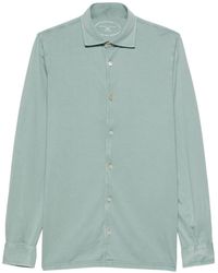 Fedeli - Plain Organic-cotton Shirt - Lyst