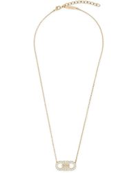 Ferragamo - Gancini-Charm Necklace - Lyst