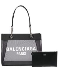 Balenciaga - Duty Free Medium Tote Bag - Women's - Polyester/lambskin - Lyst