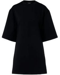 Wardrobe NYC - Heart-Cutout Mini T-Shirt Dress - Lyst