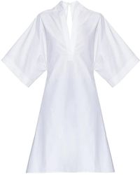 Jacquemus - V-Neck Flared Dress - Lyst