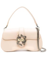Just Cavalli - Snake-detail Faux-leather Bag - Lyst