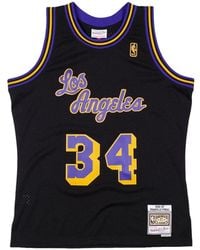 Mitchell & Ness - X Nba Los Angeles Lakers Shaquille O'Neal Swingman Jersey - Lyst