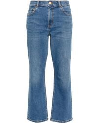 Tory Burch - Jeans Crop Svasati - Lyst