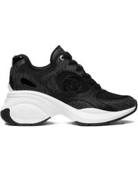 Michael Kors - Logo-Plaque Chunky Trainers - Lyst