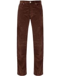 Pinko - Leyda Straight-Leg Corduroy Trousers - Lyst