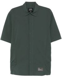 Oakley - Short-Sleeve Logo-Patch Shirt - Lyst