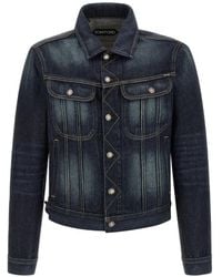 Tom Ford - Selvedge Denim Icon Jacket - Lyst