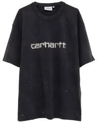 Carhartt - Logo Cotton T-Shirt - Lyst