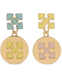 Off-White c/o Virgil Abloh - Arrows-Pendant Drop Earrings - Lyst