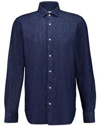 Boglioli - Chemise Boutonnée À Manches Longues - Lyst