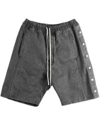 Rick Owens - Short De Sport À Boutons Pression Et Lien De Resserrage - Lyst