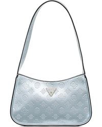 Guess - Monogram Shoulder Bag - Lyst