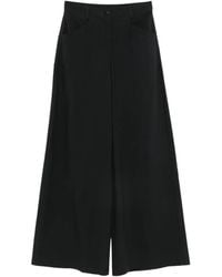 MOUTAKI - Belt-Loop Pocket Palazzo Pants - Lyst