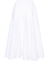 Patou - High-waist Faille Maxi Skirt - Women's - Polyester/cotton/viscose - Lyst