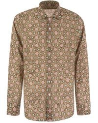 Fedeli - Printed French Shirt - Lyst