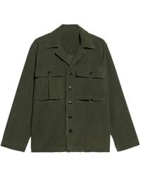 Fortela - Solomon Corduroy Chest-Pocket Shirt - Lyst